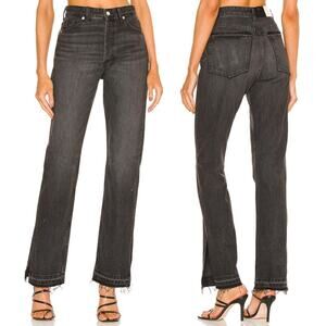 EB DENIM Unraveled Two Split Hem Jeans Grade School Women’s Size 24 Raw Edge